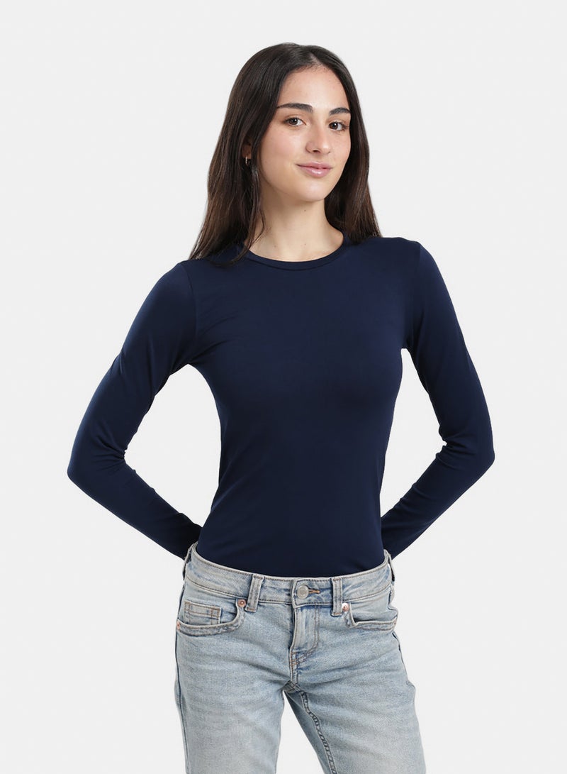Carina Microfiber Long Sleeve Top - Image 2
